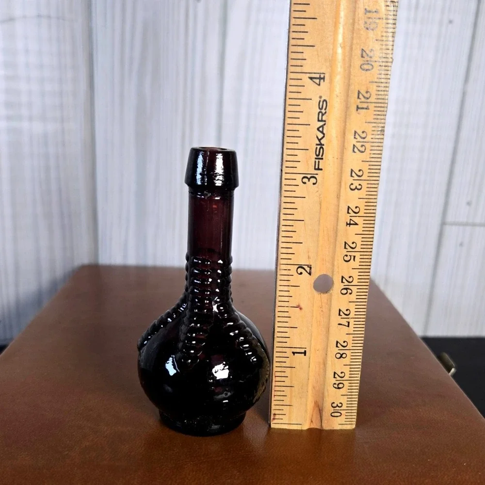 Vintage Baldwin's Bitters Bottle Antique Novelty Glass Liquor Bottle‎ Taiwan
